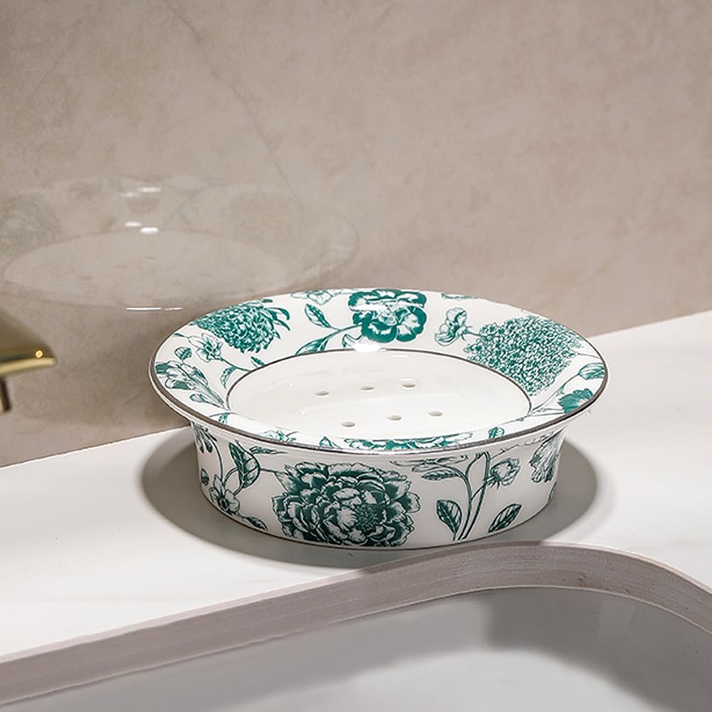 Double-Layer Round Soap Tray / Style D