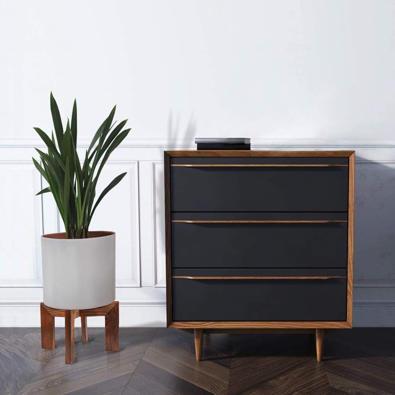 Wood Plant Stand / 1 Wood Grain