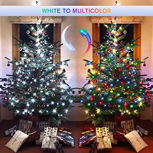 JMEXSUSS 500 LED White & Multicolor Color Changing String Lights