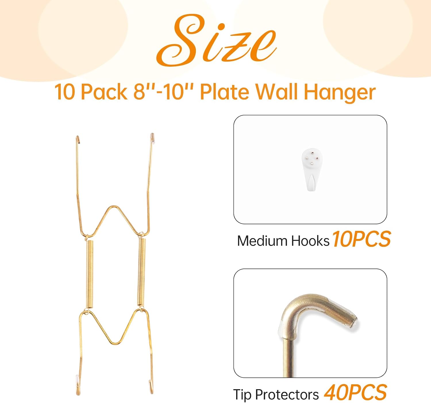 Suitable for 8- Art Plate / 8''-10 / 10 Inch / Set of 10