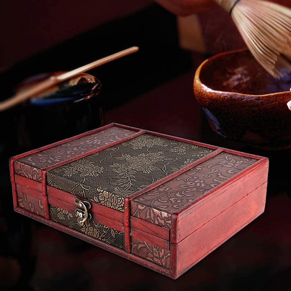 Decorative Jewelry Storage Keepsake Box Wood Trinket Boxes