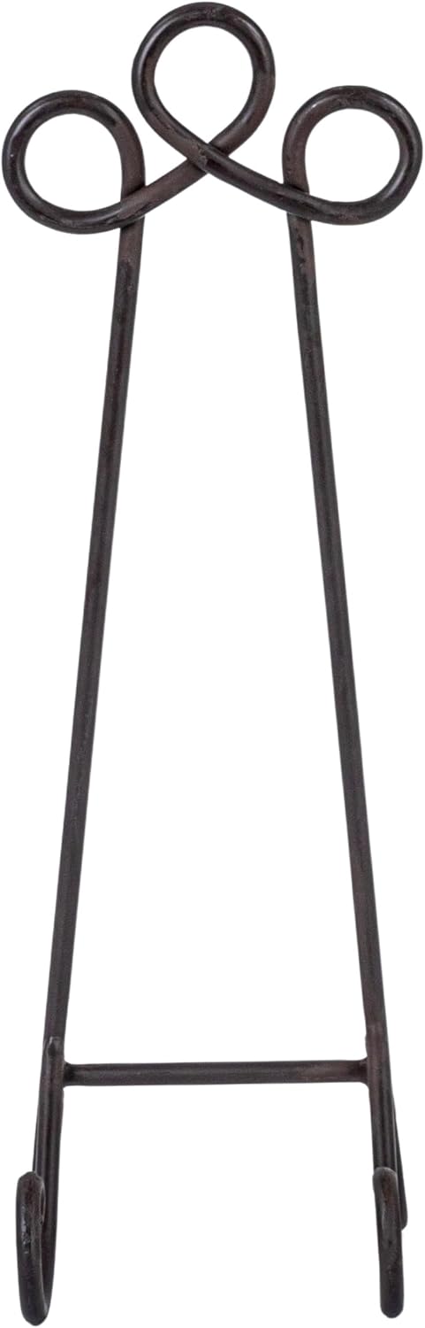 Creative Co-Op DE1159 Grey Metal Easel 24 Inch High