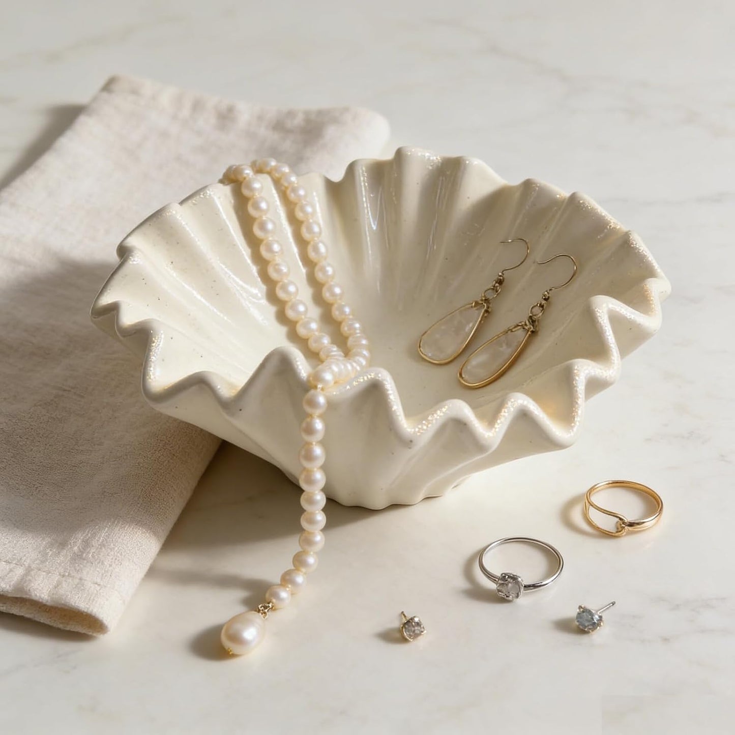 Modern Key Bowl / Ceramic Fruit Bowl