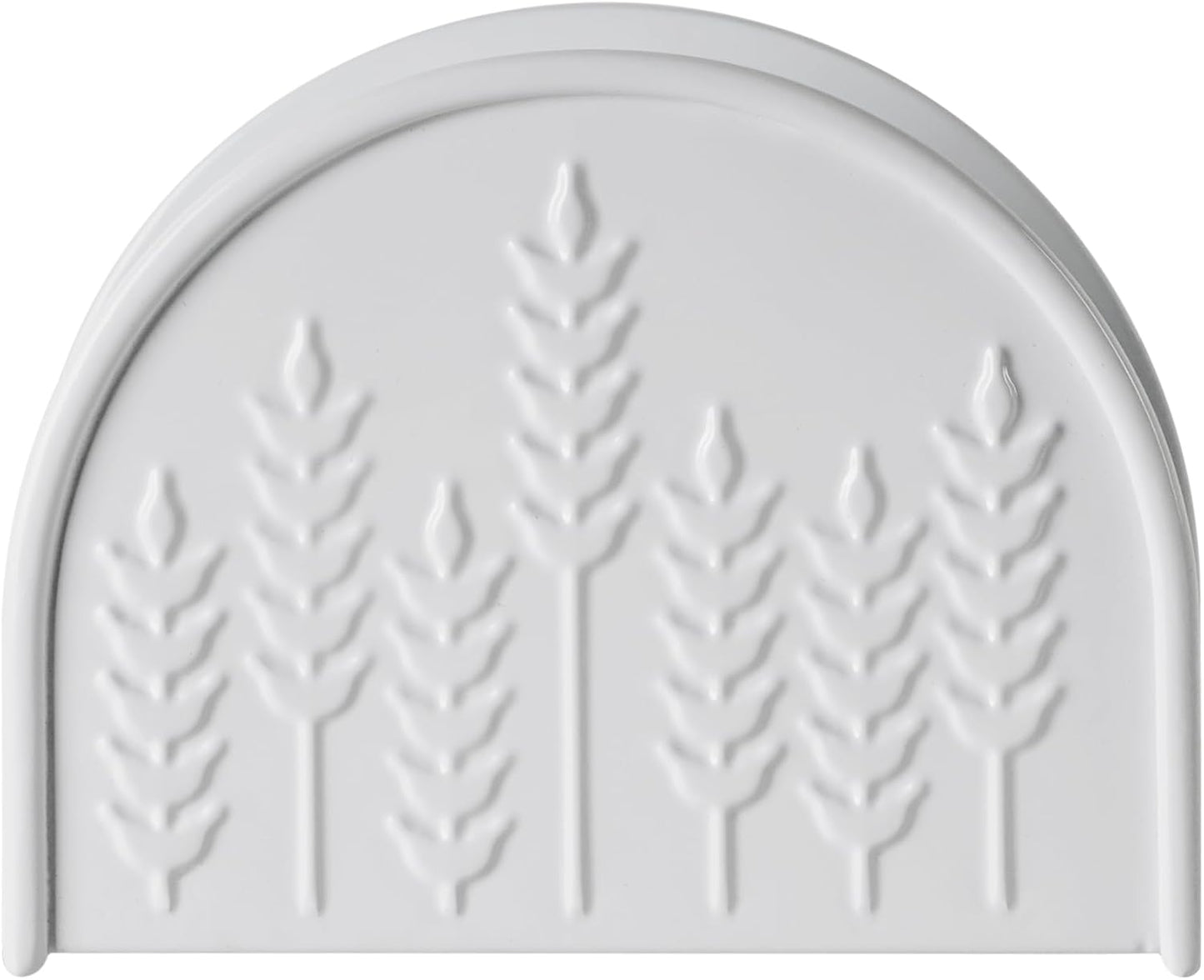 White Napkin Holder / Ear of Wheat White