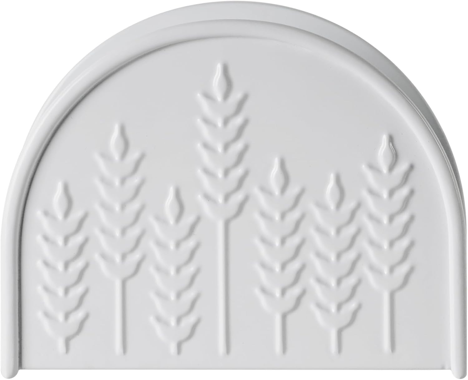 White Napkin Holder / Ear of Wheat White
