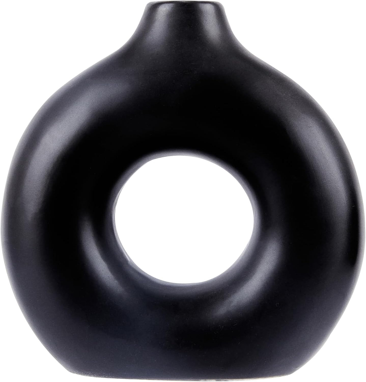 Fresh Or Artificial Flowers / Black / Donut
