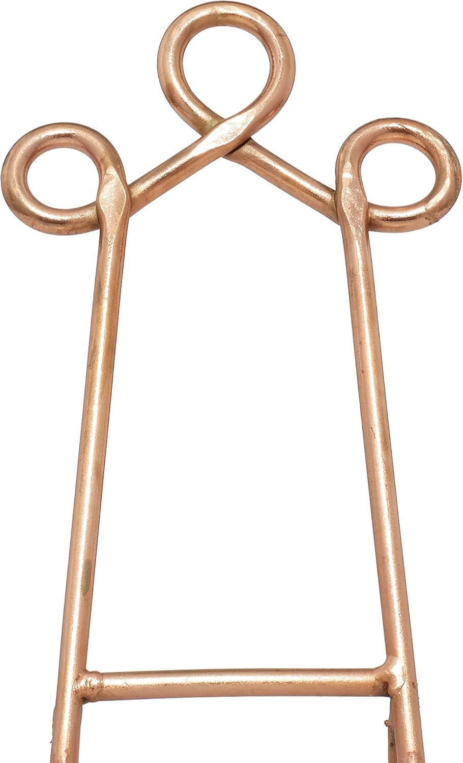 Deco 79 Metal Display Easel Scroll Tabletop Easel, set of 3 Display Stand 5" x 10" x 14", Multi Colored
