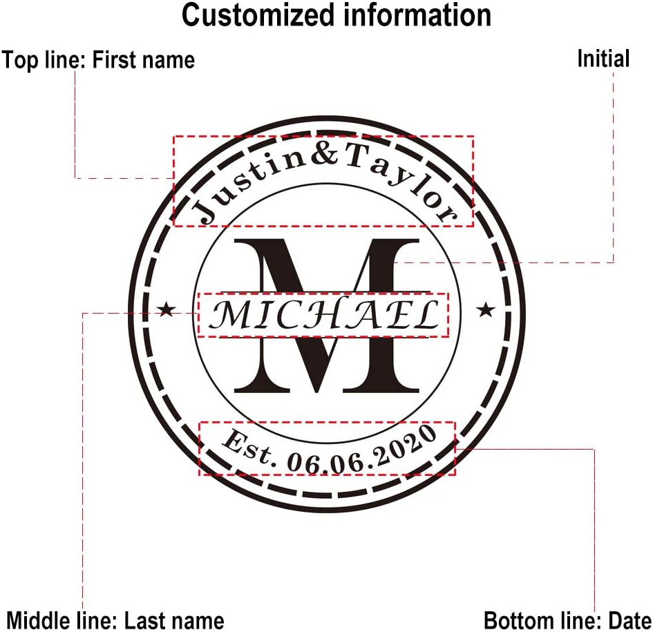 Holder / Custom Engraved Wood Coasters for Drinks / M