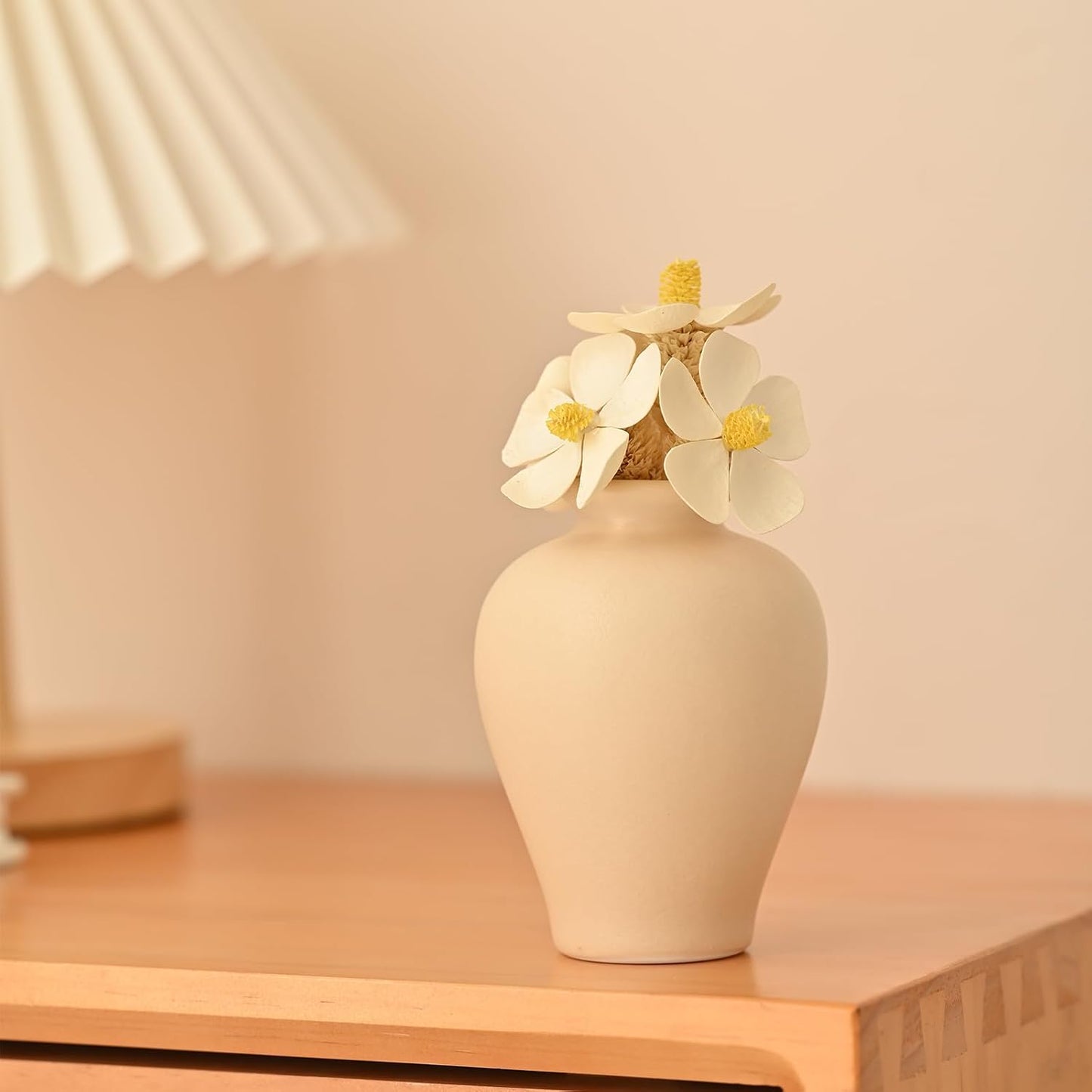 Ceramic Vase / Flowers / Colorful / Set of 5