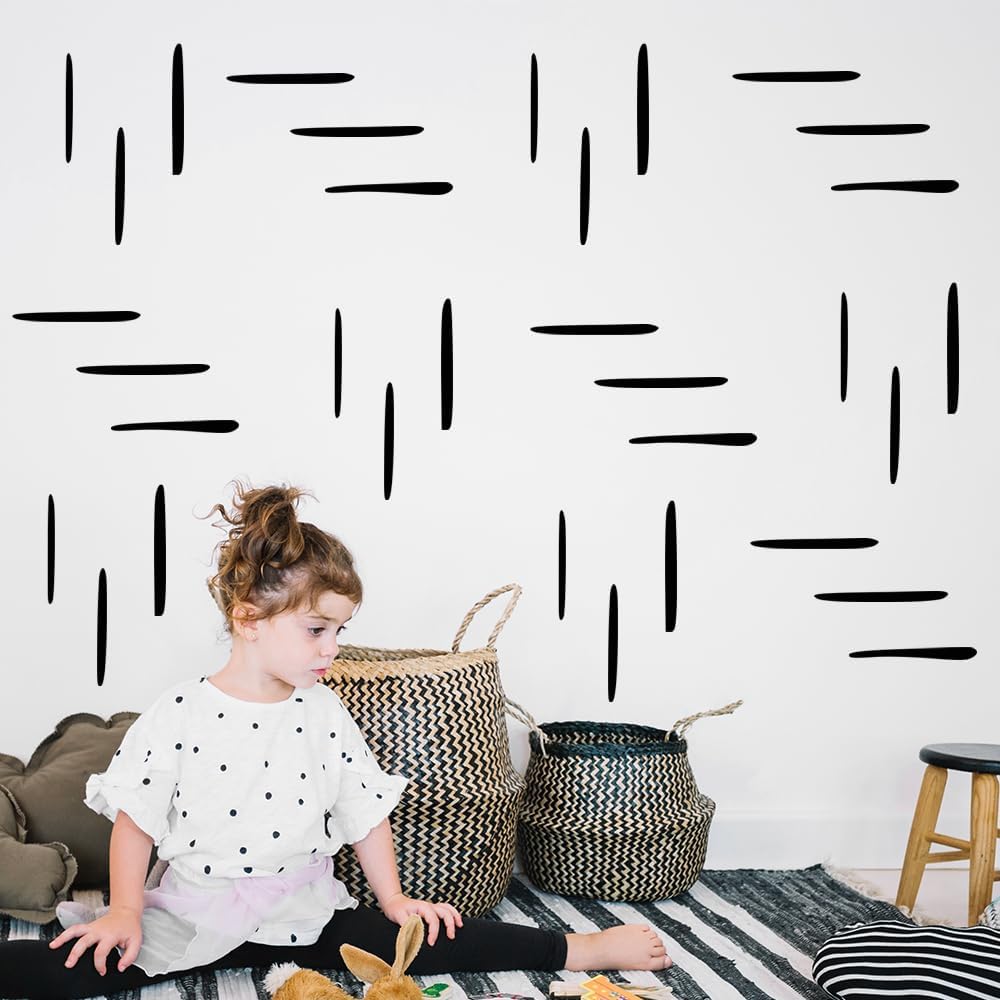 Irregular Bar Wall Stickers / Set of 192
