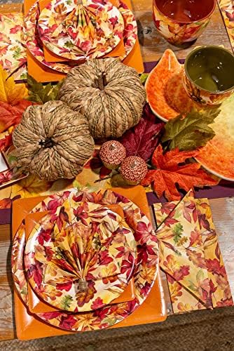 Boston International Pumpkin Décor Autumn & Fall Decorations, Small, Woven Wicker