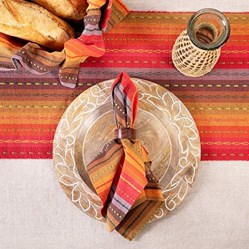 COTTON CRAFT Solid Wood Napkin Rings - Set of 12 Classic Napkin Rings