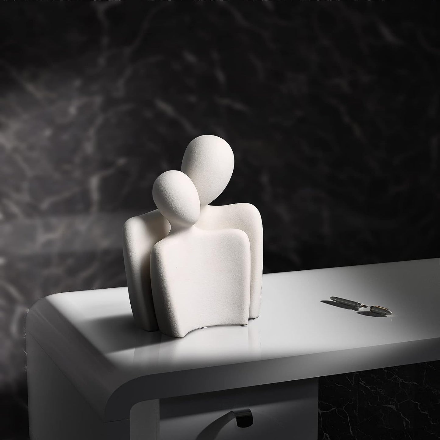 Ceramic Figurine Statue / White