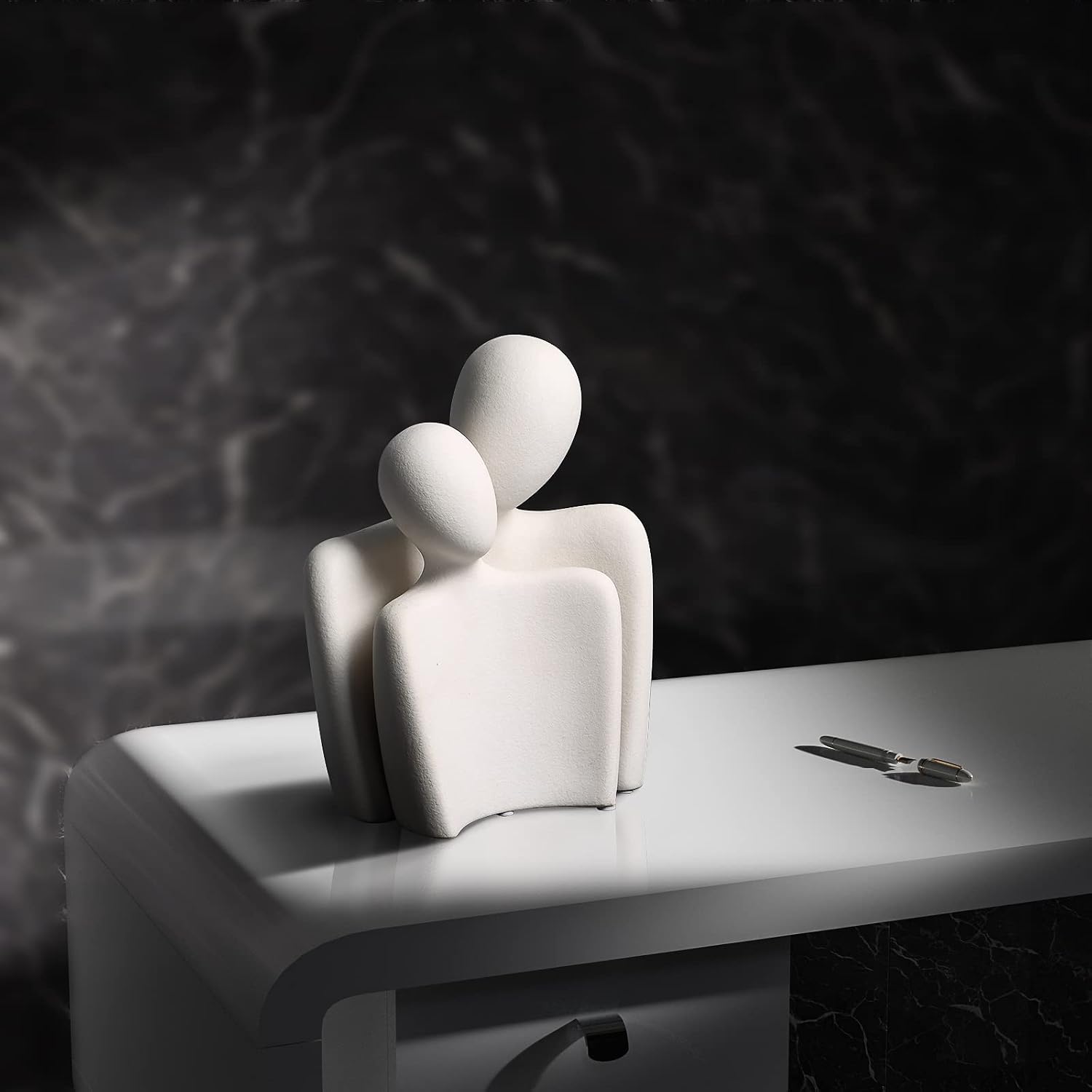 Ceramic Figurine Statue / White
