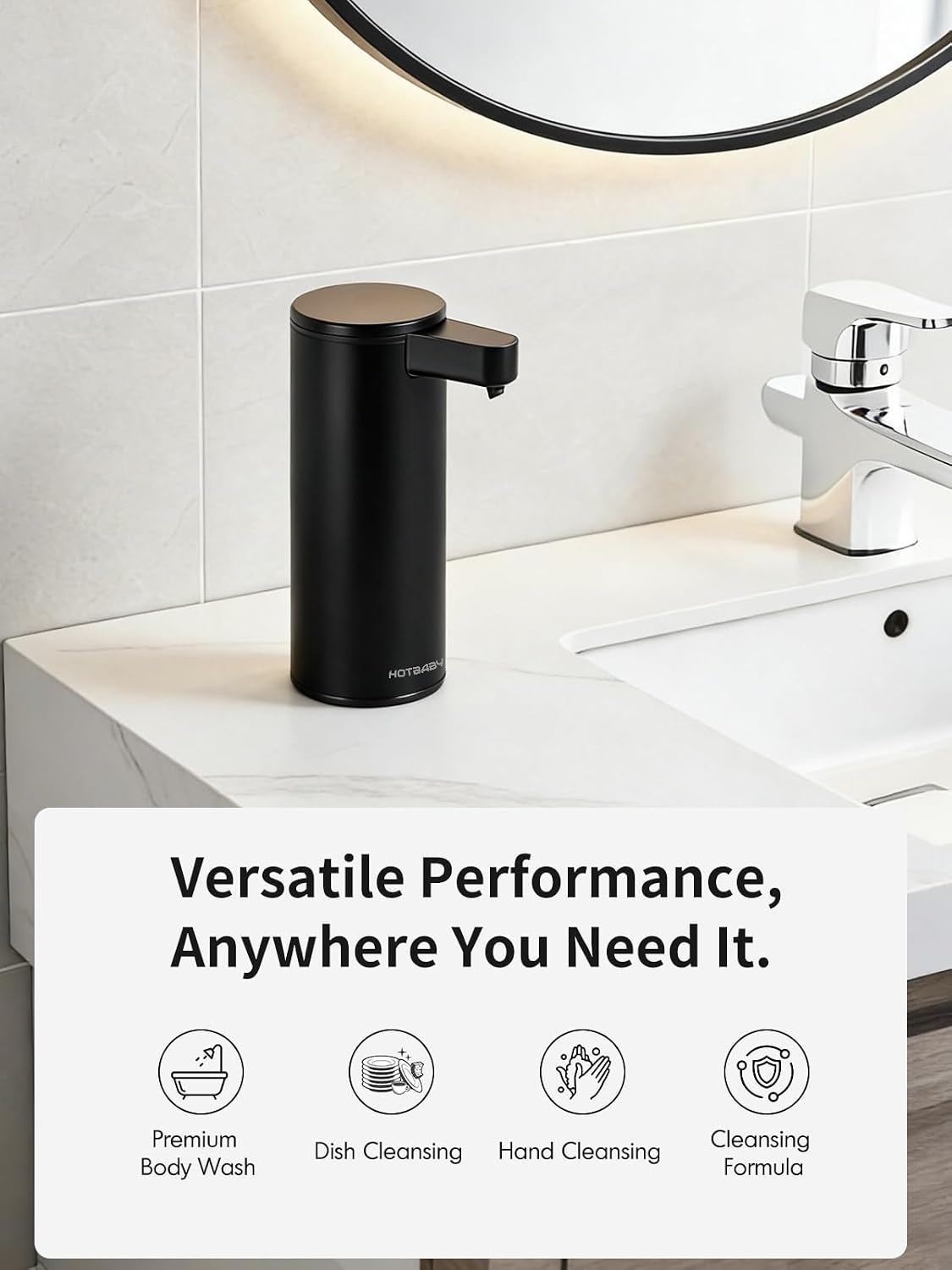 Automatic Liquid Soap Dispenser Touchless: Liquid Hand Soap Dispenser Stainless Steel - Free Touch Electric Soap
