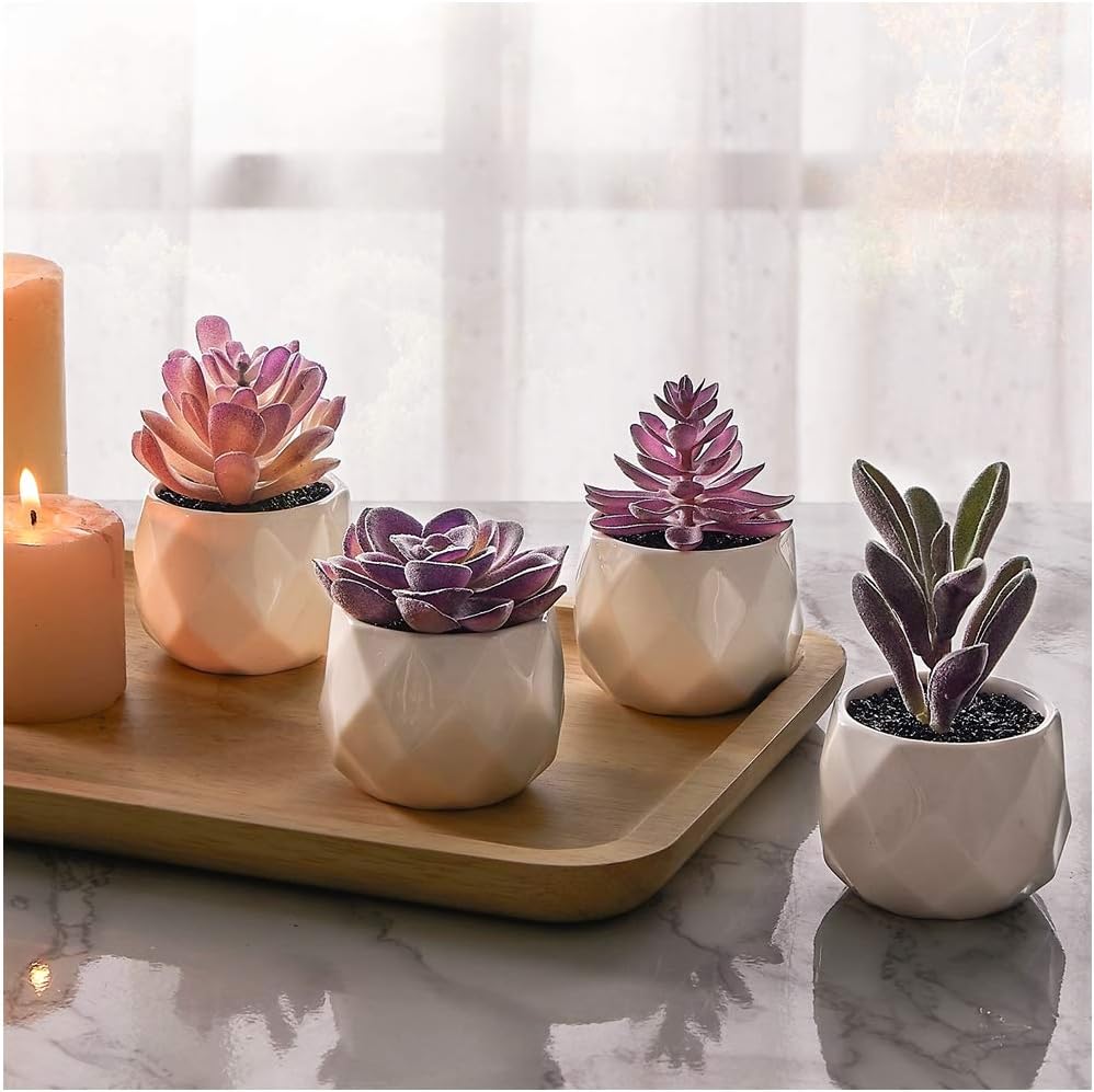Artificial Desk Plants for Women Desk