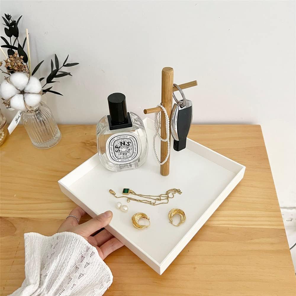 Wood 3-Tier Hanging Organizer / White Square