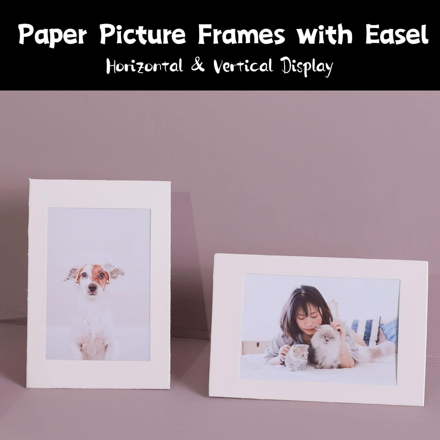 Gallery Frames Bulk / White / 50PK / 4 x 6 / Set of 50