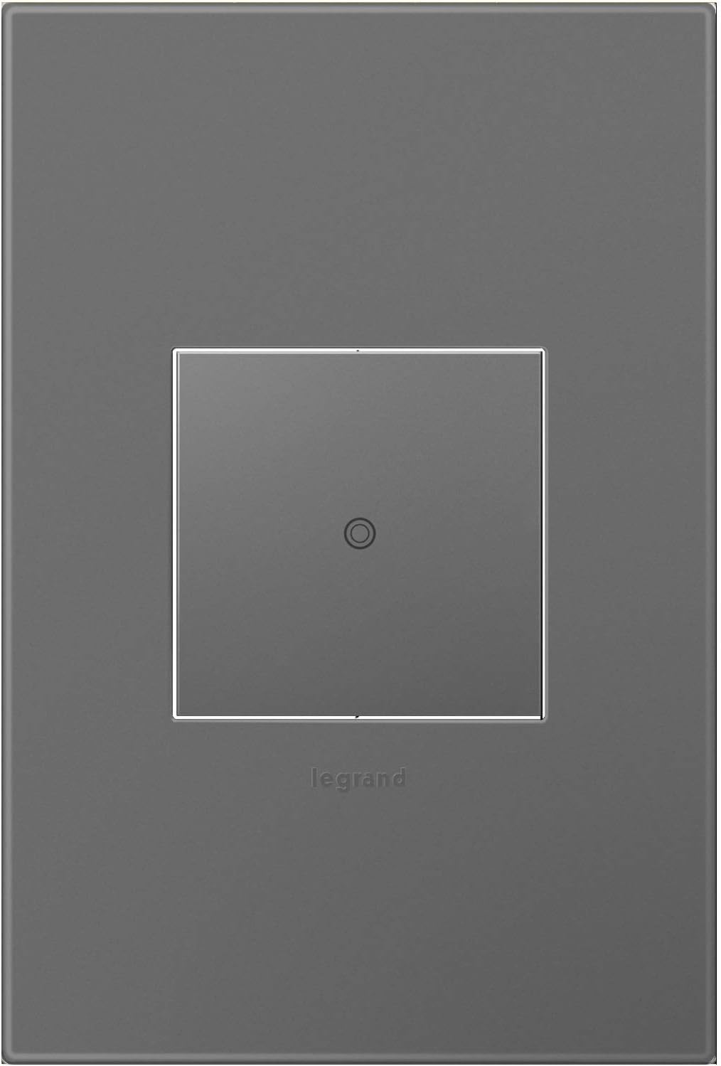 Legrand adorne 1-Gang Wall Plate (6, Magnesium) AWP1G2MG6-6PK