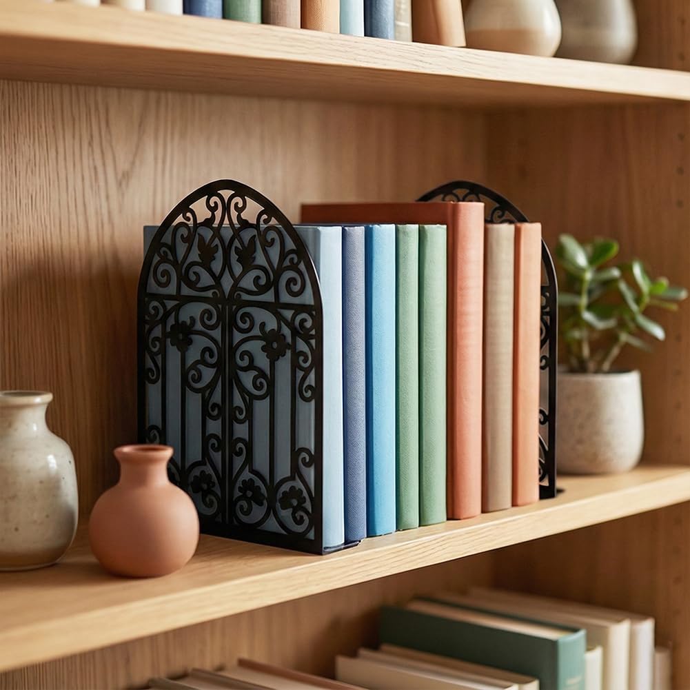 Vintage Door Bookends / Retro Door / Set of 2