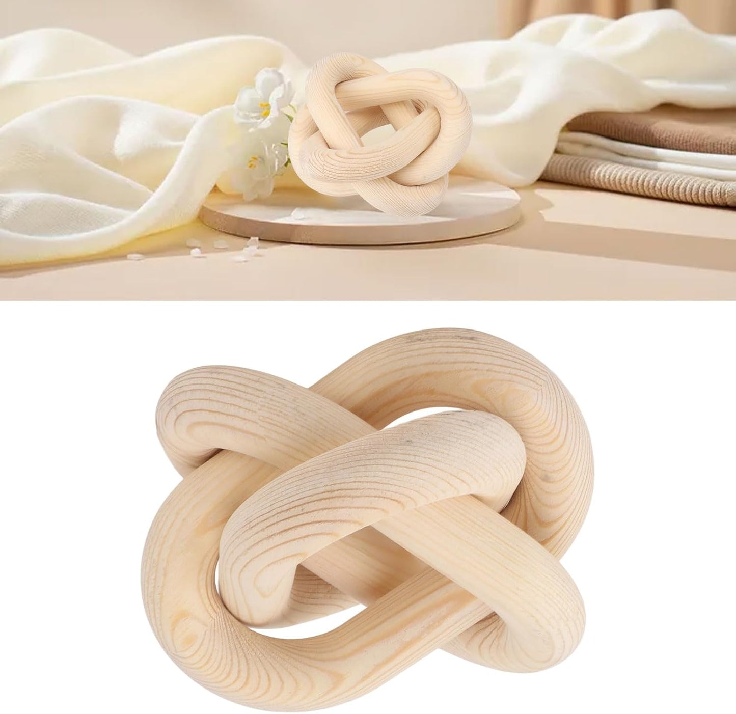 Modern Shelf Decor / Nature Wood Color