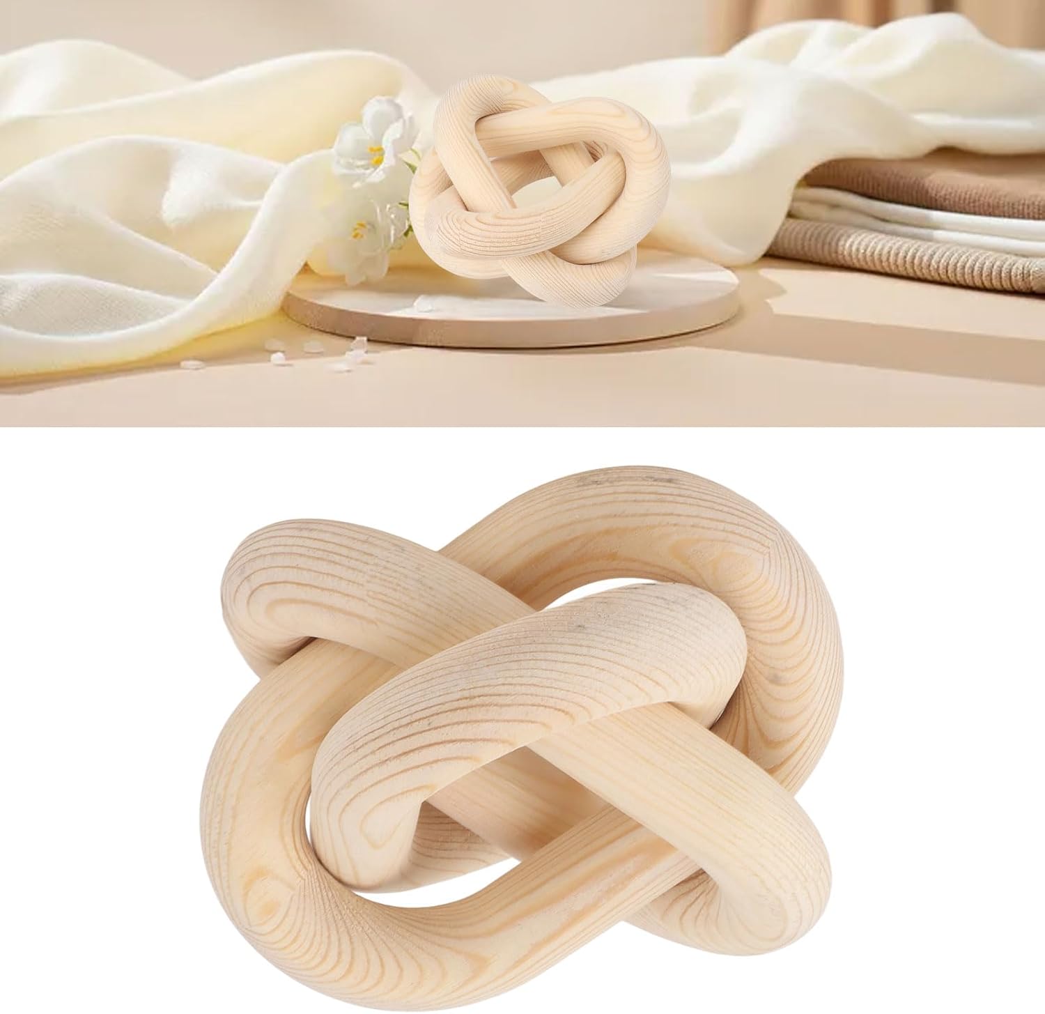 Modern Shelf Decor / Nature Wood Color