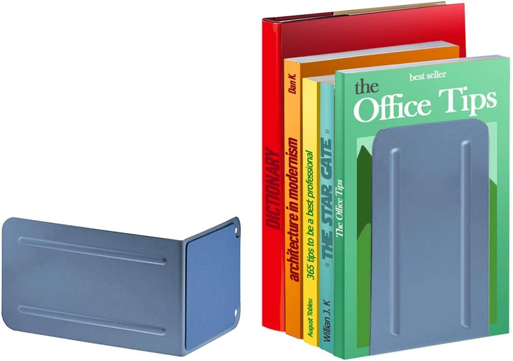 Steel Metal Book Ends Storage