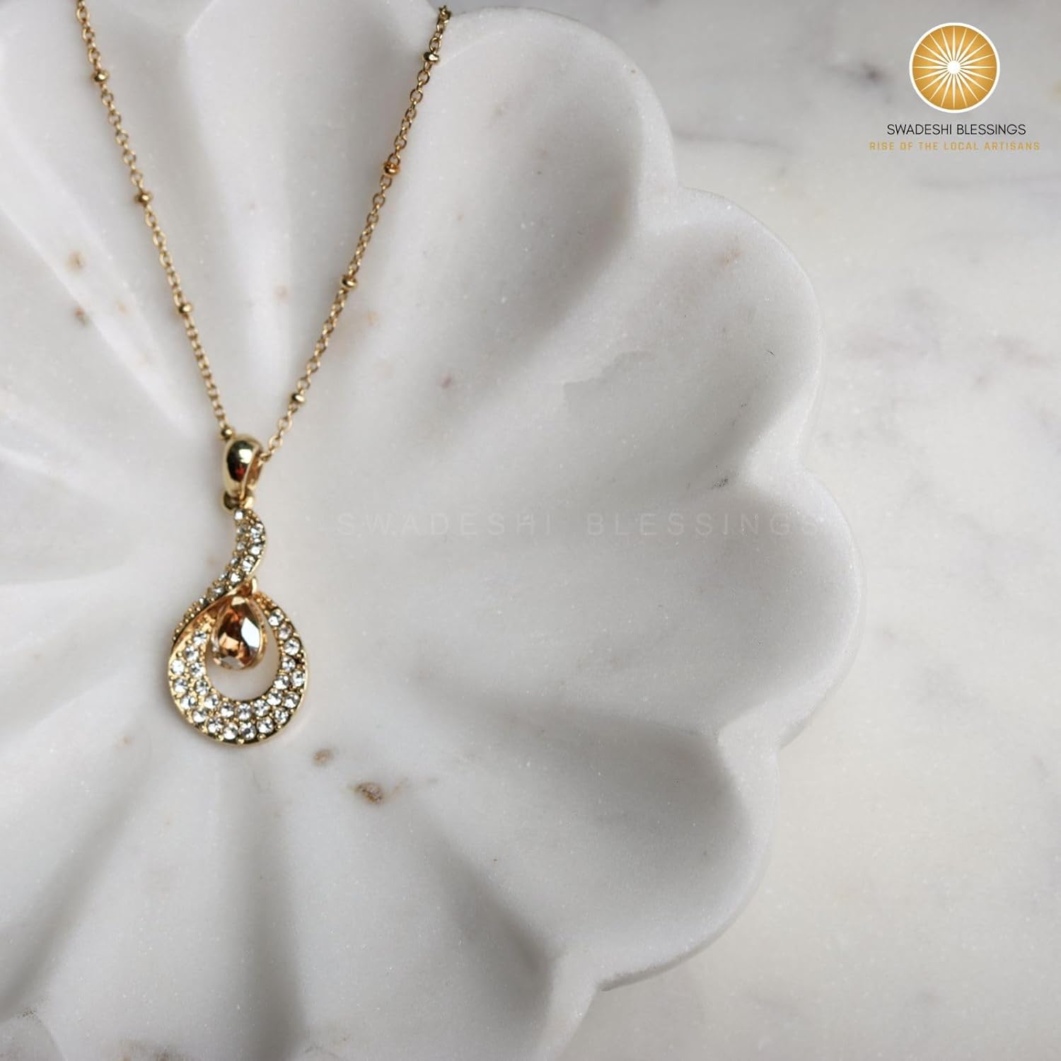 Handcrafted Marble Jewelry Tray