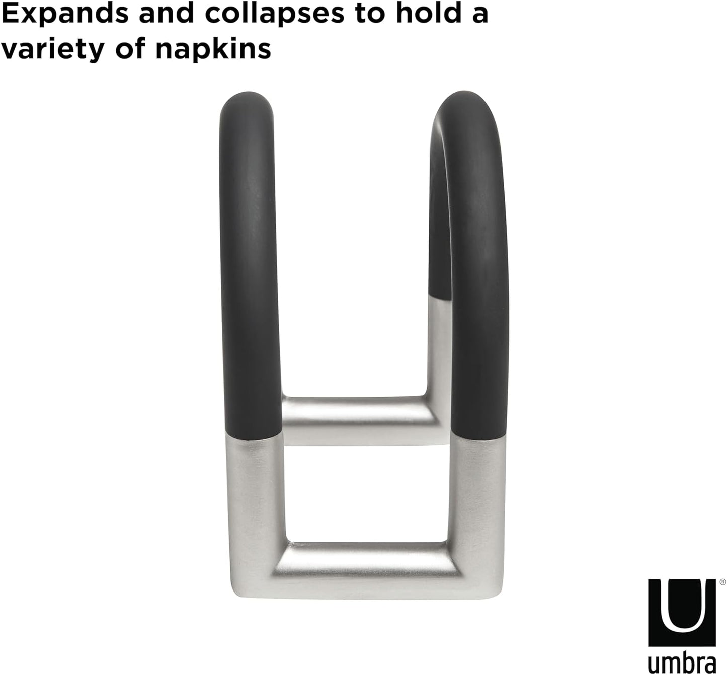 Swivel Napkin Holder / Black/nickel