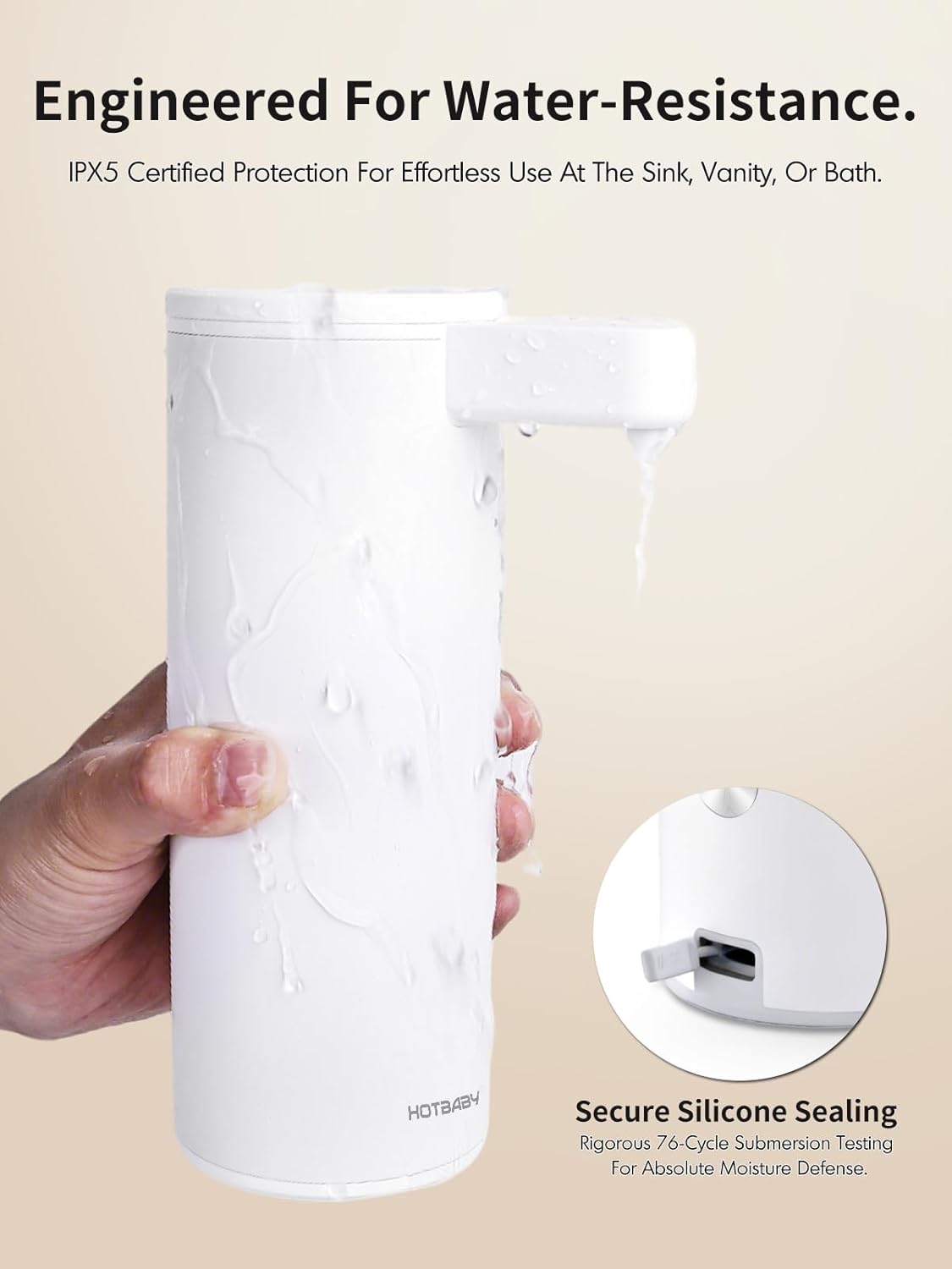 Automatic Liquid Soap Dispenser Touchless: Liquid Hand Soap Dispenser Stainless Steel - Free Touch Electric Soap