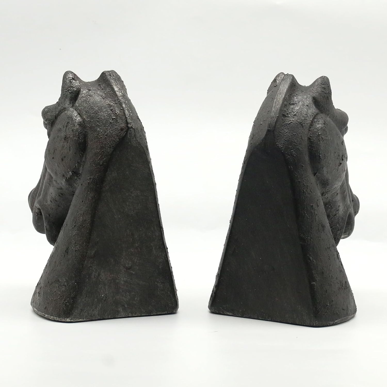 Decorative Bookends / Heavy Duty Non-Slip Book Holders / Horse Head