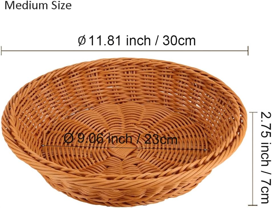 Woven Egg Baskets / Brown / Medium