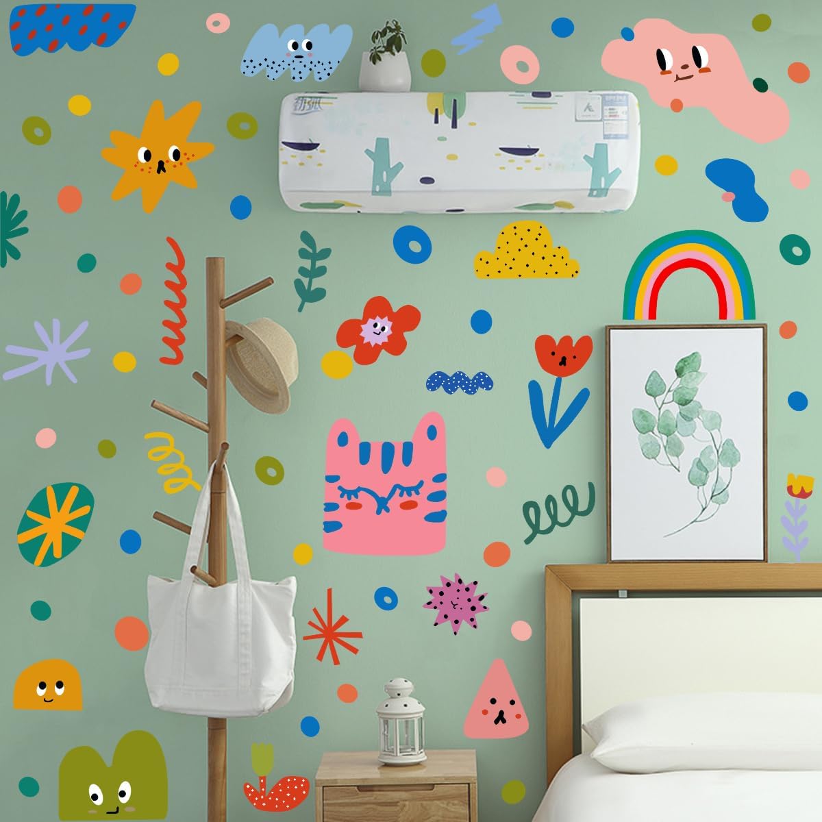Colorful Abstract Wall Stickers / Shape