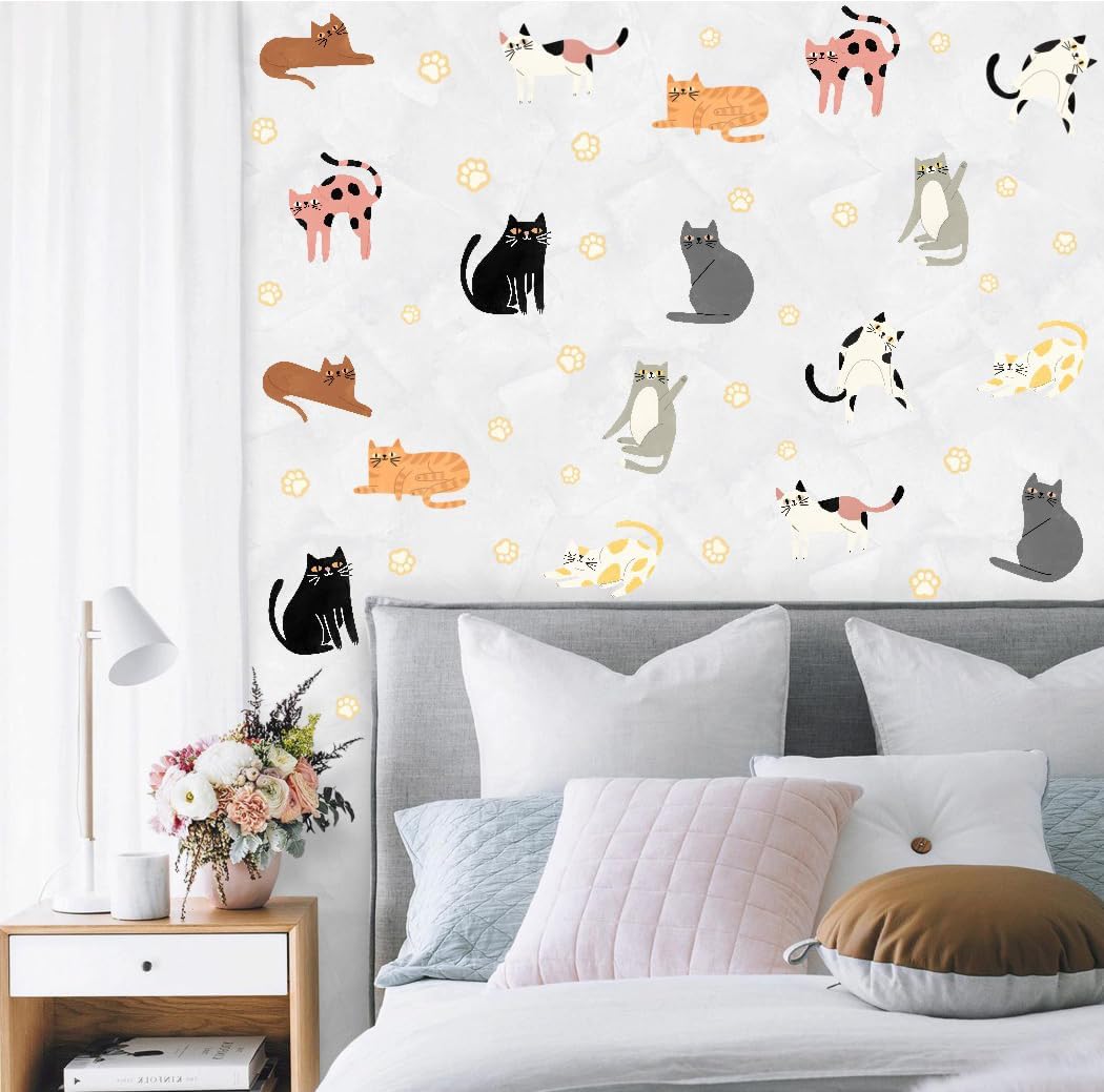 Paw Vinyl Wall Stickers / Cat