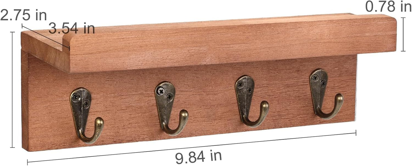 Rustic Key Holder / Brown - Oak