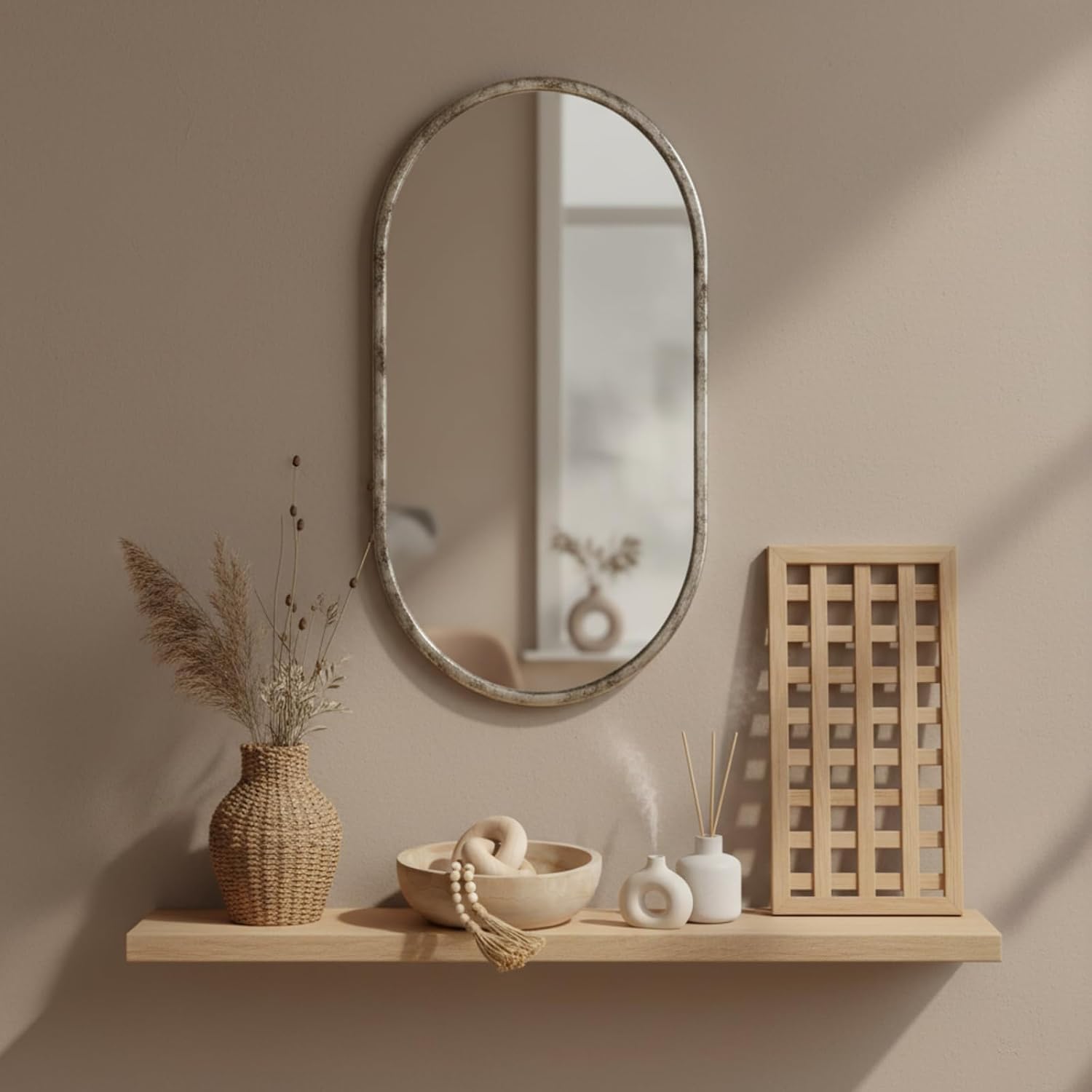 Farmhouse Wooden Decoration Set / White