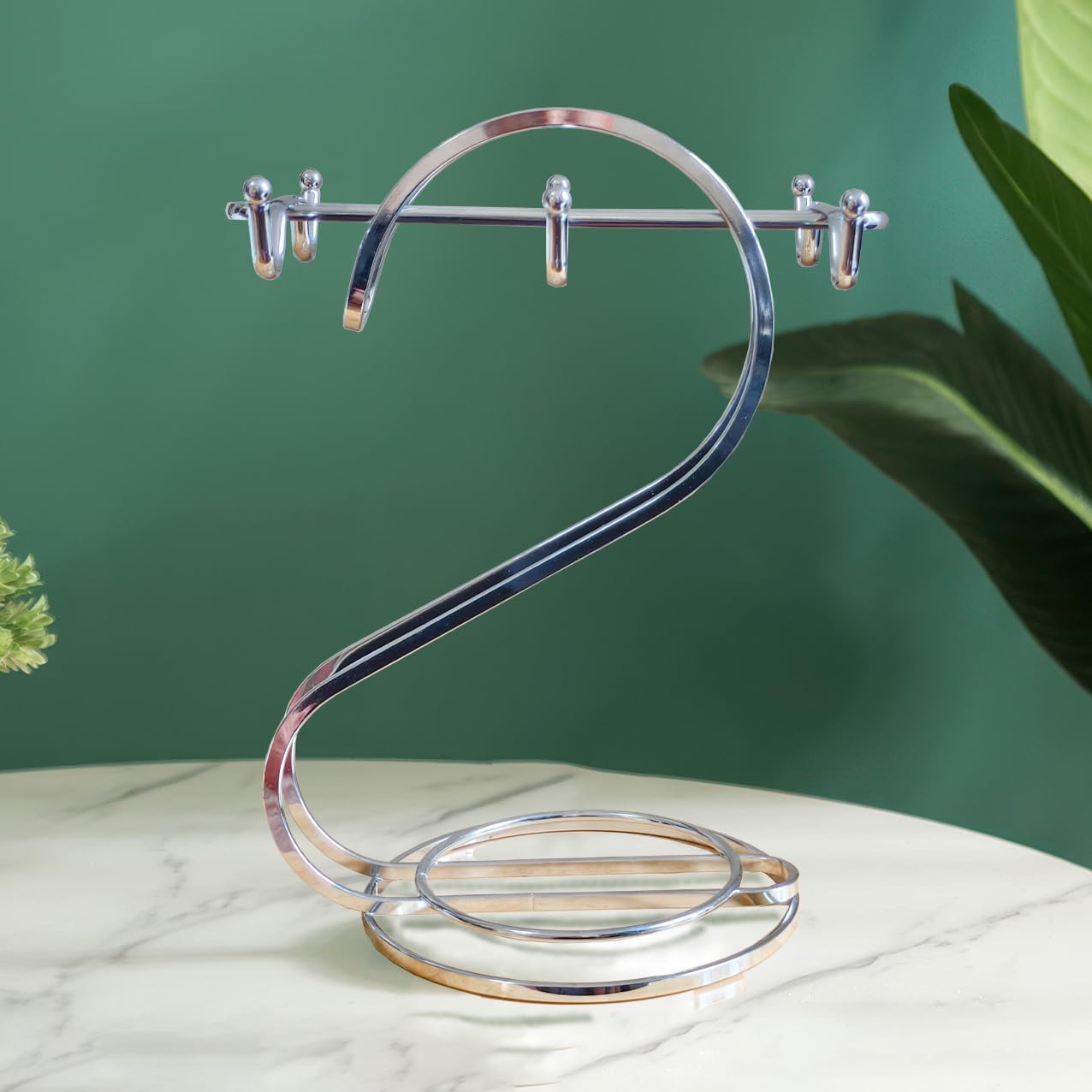Coffee Mug Holder Metal,Mug TeaCups Holders Countertop,Coffee Mug Tea Cup Stand Storage Rack Tabletop Counter 6