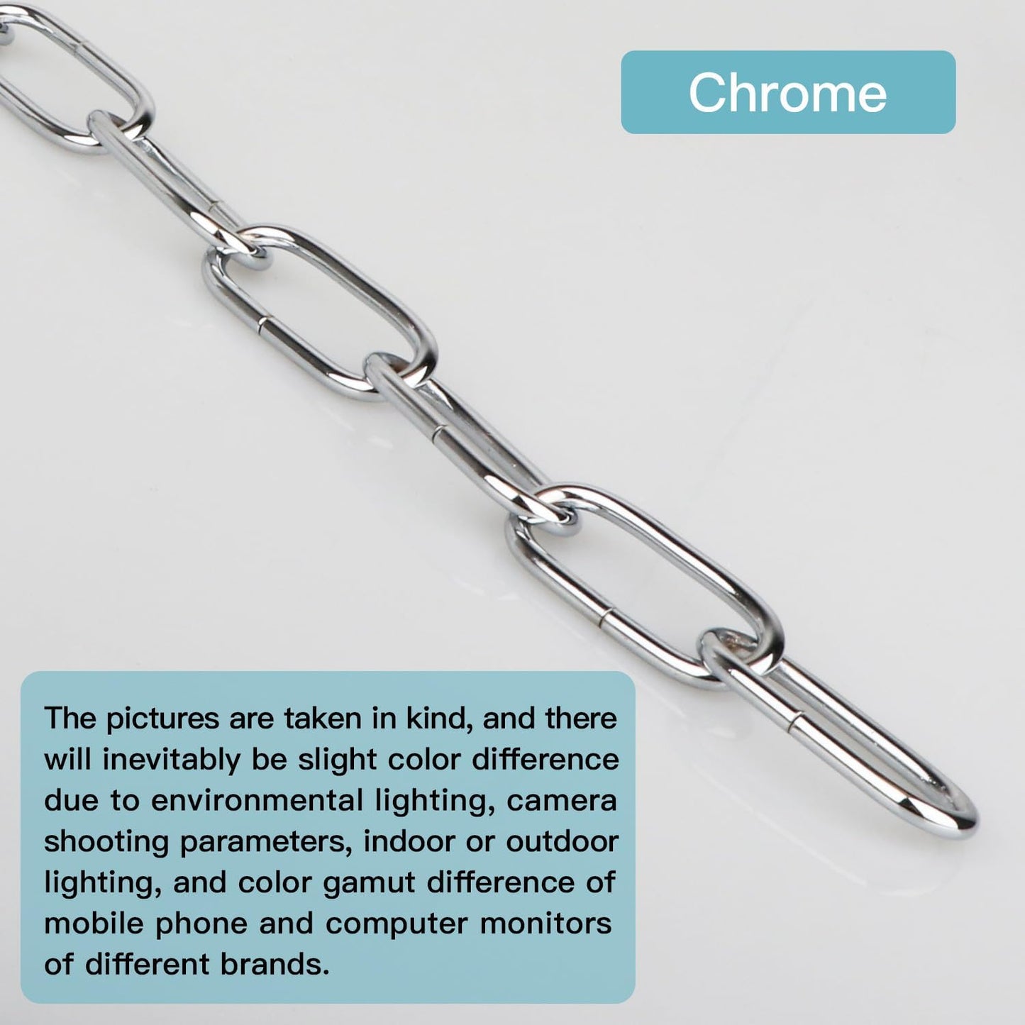 Light Fixture Chain / Chrome