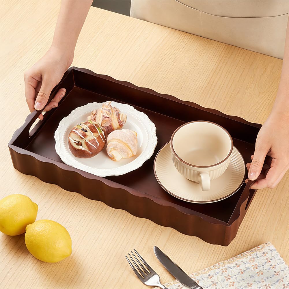 Wooden Serving Tray / 15.7 x 9.2 x 2