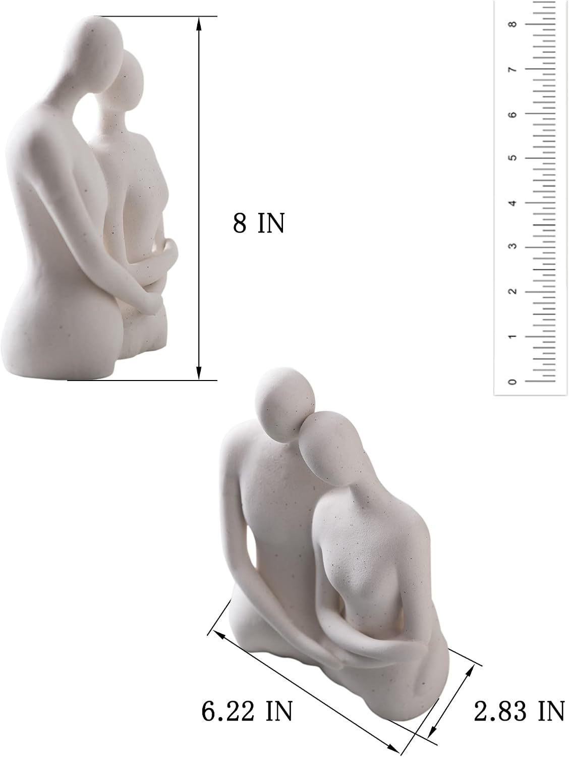 Figurines / Modern Ceramic Sculpture / Couple