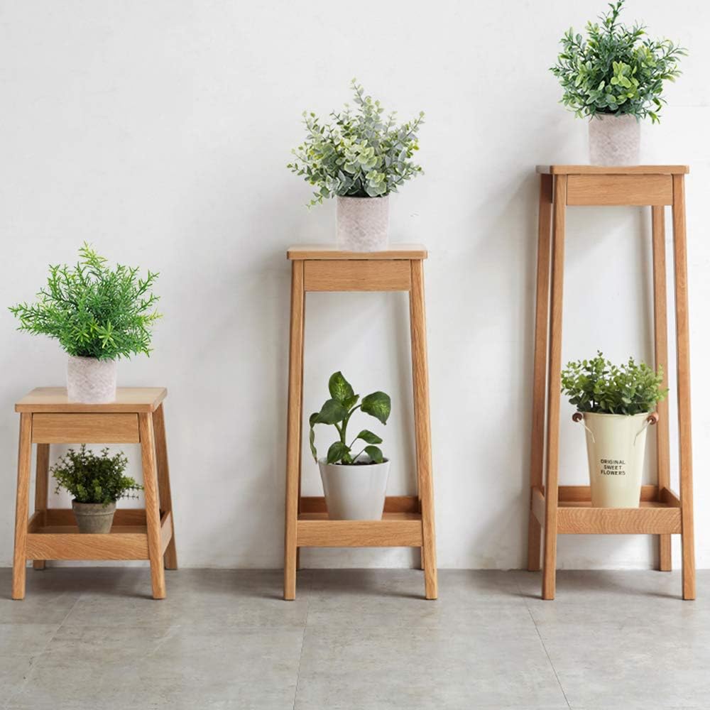 Mini Artificial Potted Plants Faux Eucalyptus Plants Boxwood Rosemary Greenery in Pots / Set of 3