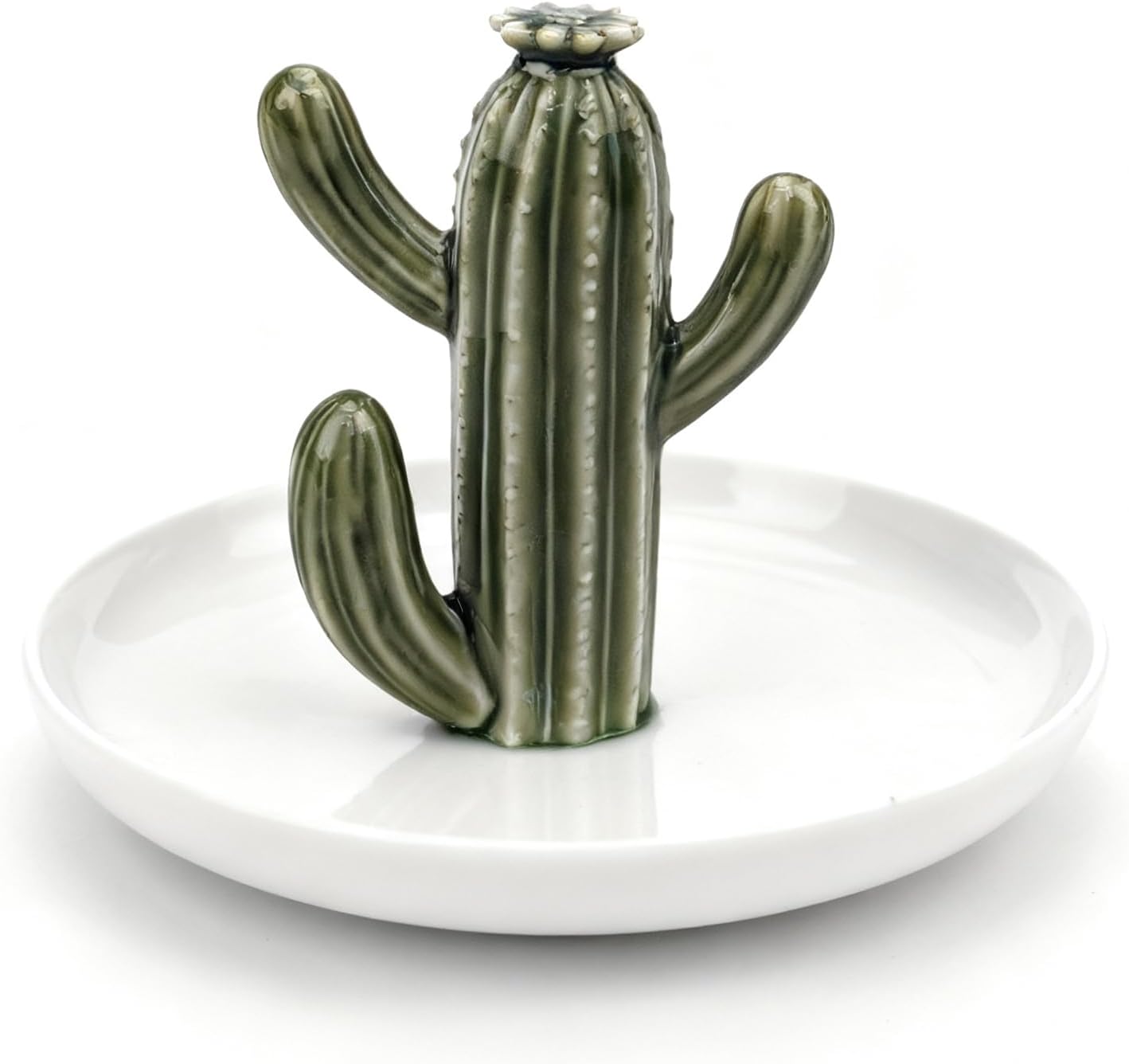 Ceramic Decorative Jewelry Tray Trinket Dish