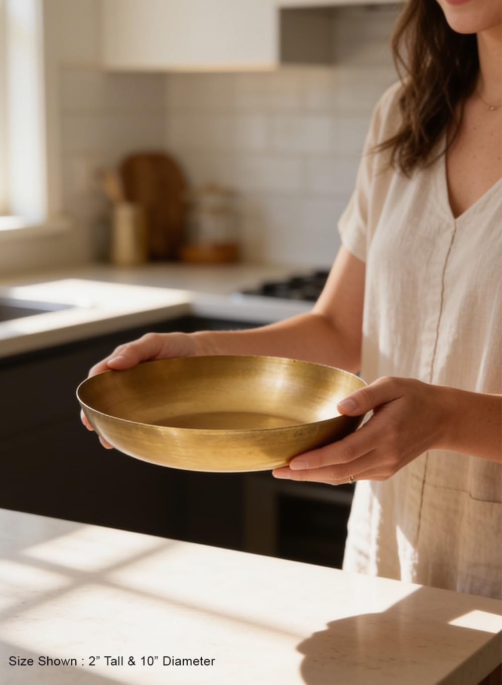 Floating Candle-Holder / Small / Gold