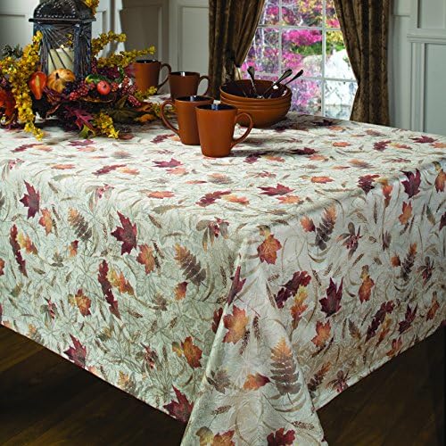 Benson Mills Natures Leaves Autumn Tablecloth (60" x 84" Rectangular)
