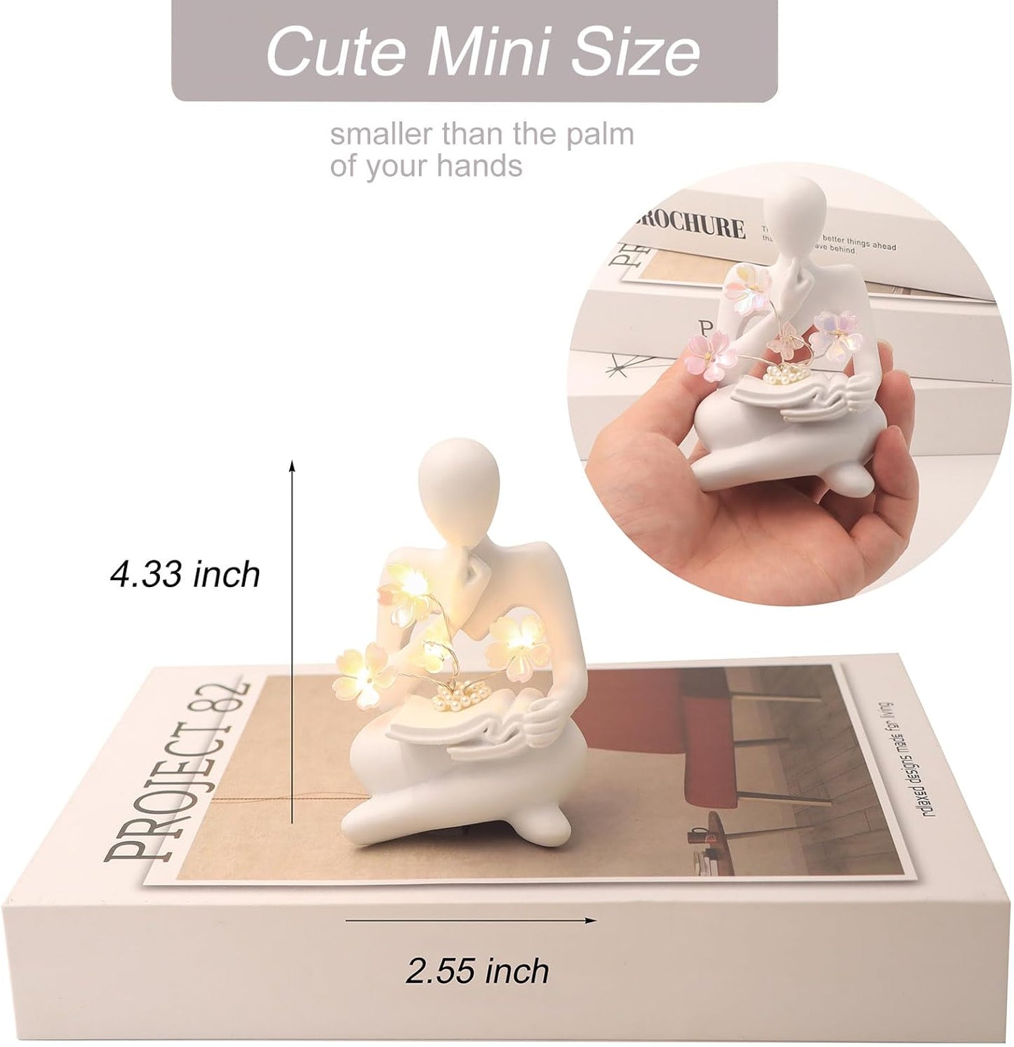 Battery Powered Night Light / White
