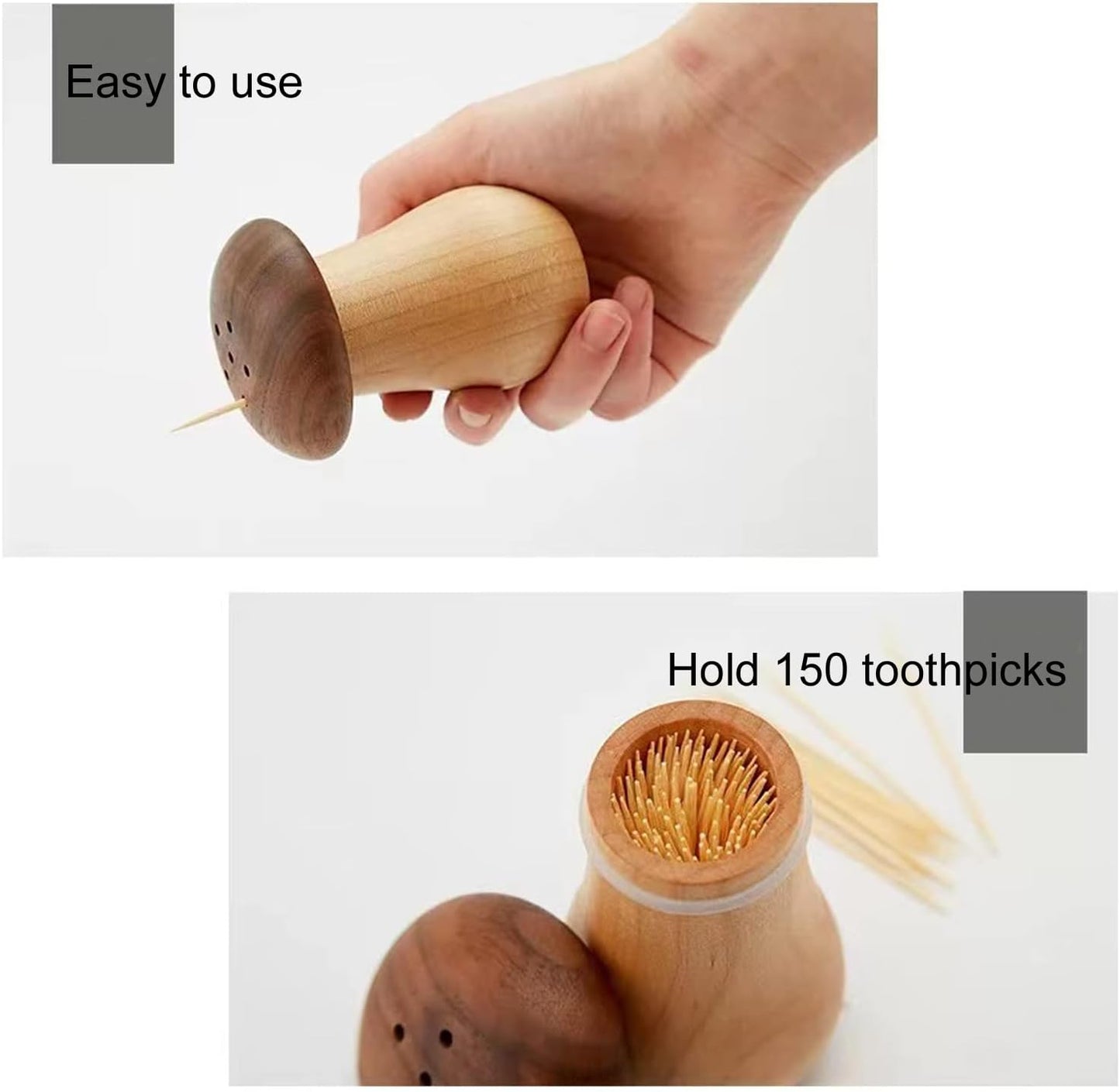 Wooden Toothpick Container / Style 1