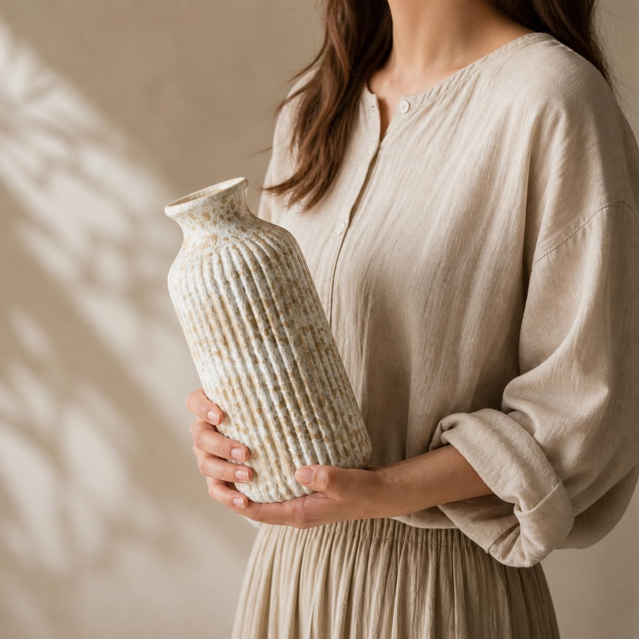 Rustic Ceramic Vase 9 / Retro-9