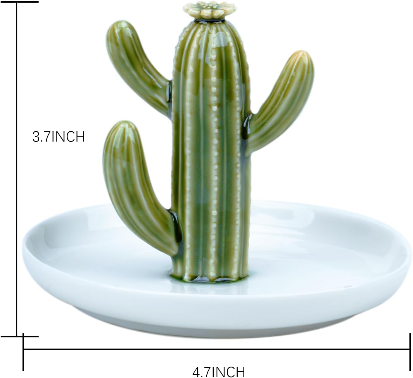 Ceramic Decorative Jewelry Tray Trinket Dish