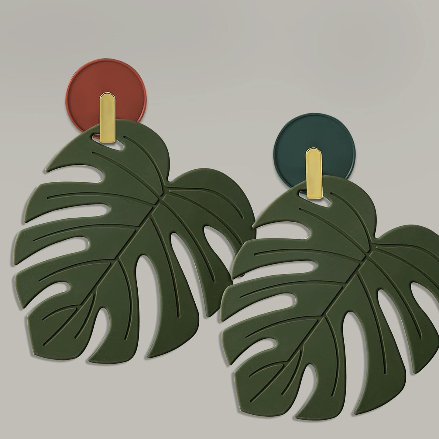 Monstera Pot Holder Hot Pads / Large / Set of 2