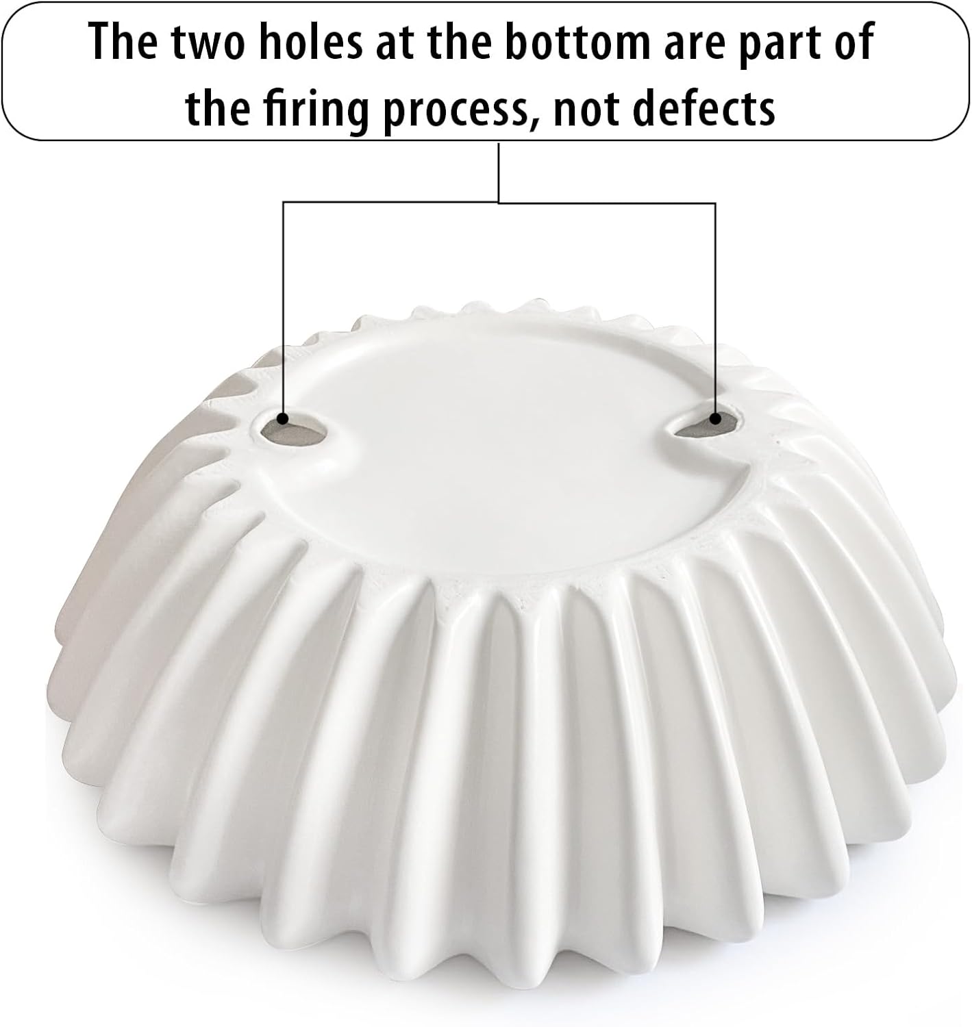 Small Ceramic Bowl Decorative Bowl / 6 Inches / Ivory
